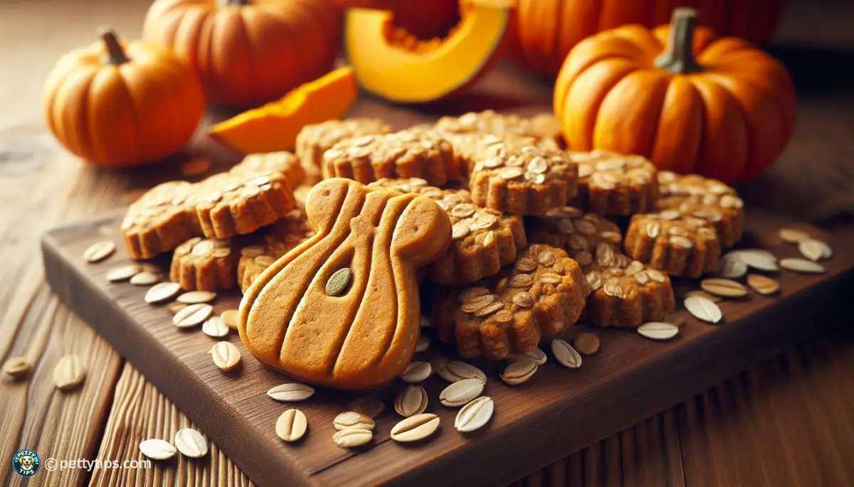 DIY Dog Treats: Pumpkin and Oatmeal Biscuit Recipe