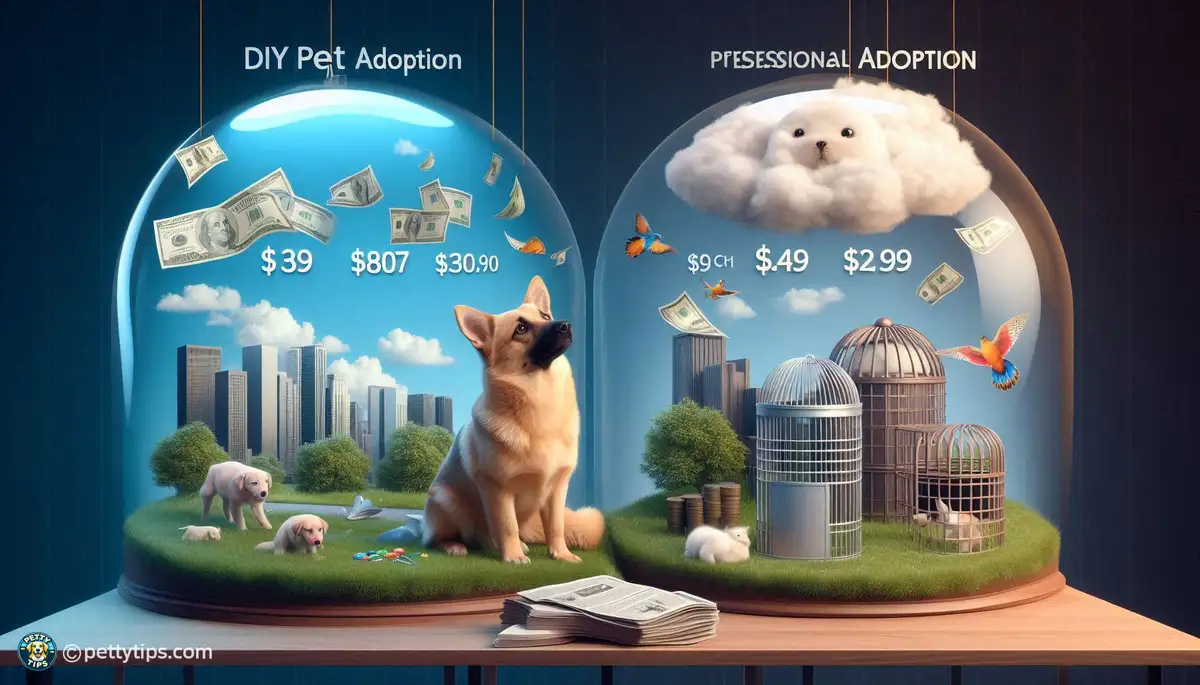 DIY vs. Professional Pet Adoption: Cost Comparison