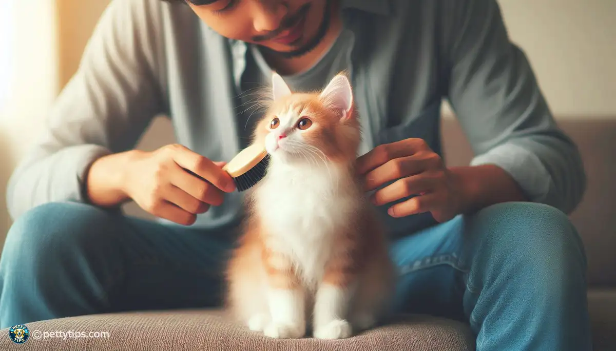 Teaching Grooming Etiquette to Newly Adopted Cats